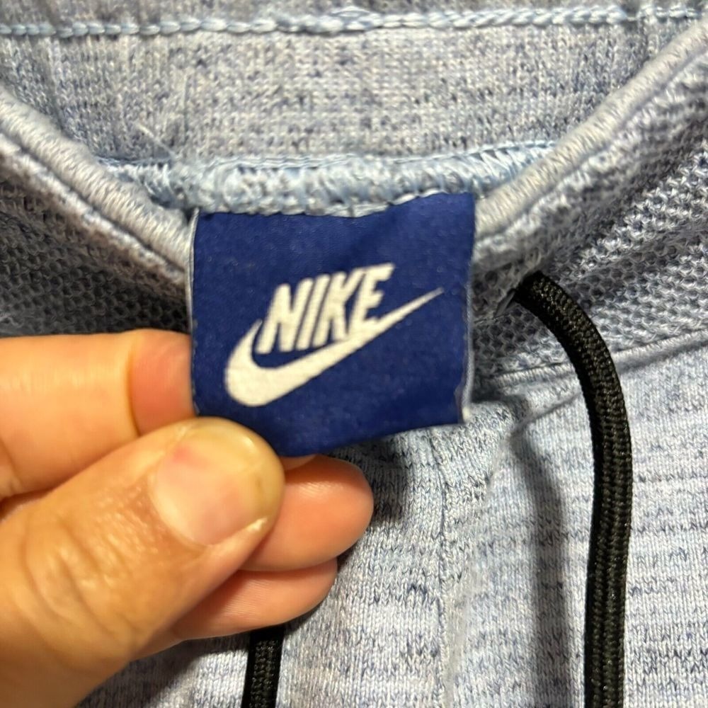 Nike Athletic Shorts Gray XLarge Stripped Pocket Logo Elastic Waist Drawstring - Picture 4 of 9